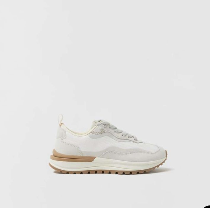 Женские Кожаные кроссовки