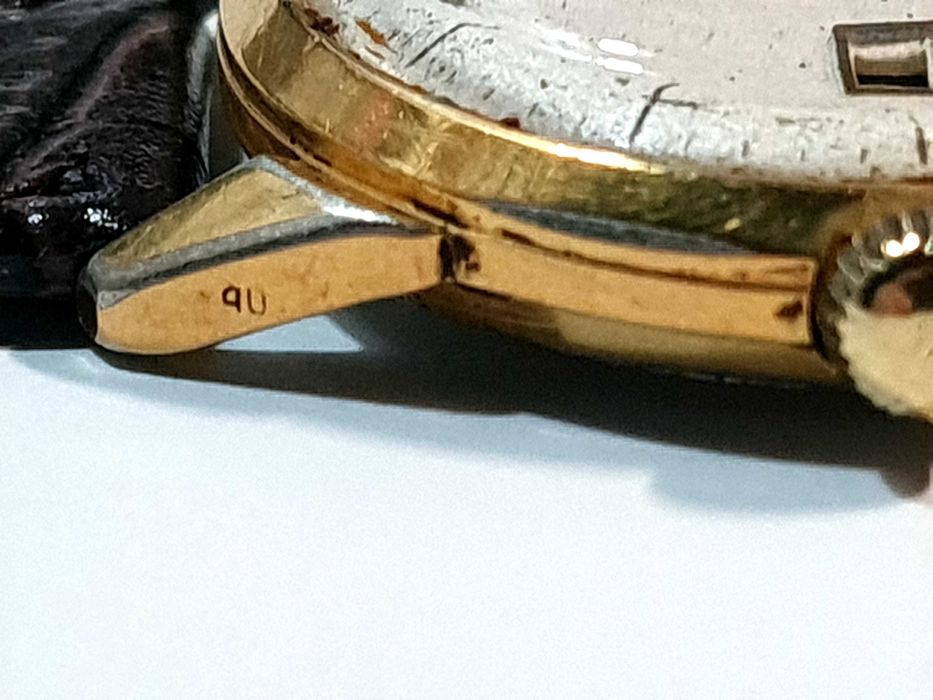 ceas Wostok cal. 2605, 17 rubine, placat cu aur, anii '60