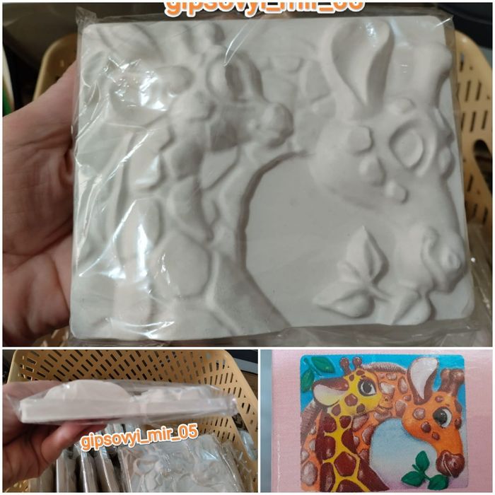 Копилки,3д картины из гипса - раскрась сам(а)!