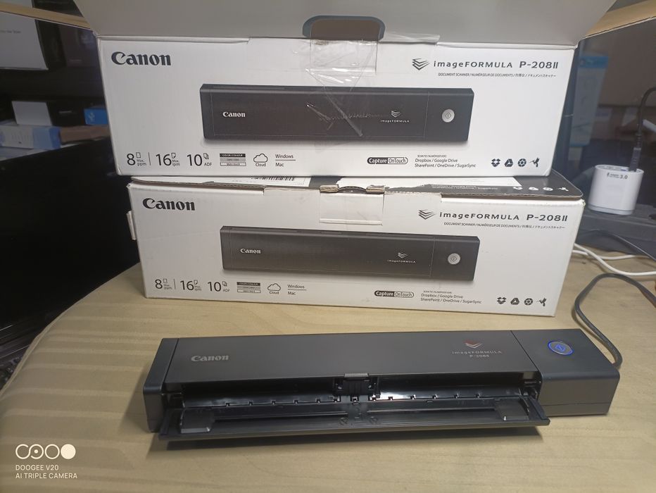 Canon imageFORMULA P-208II личен скенер за документи, 1,5" x 12,3" x 2,2"