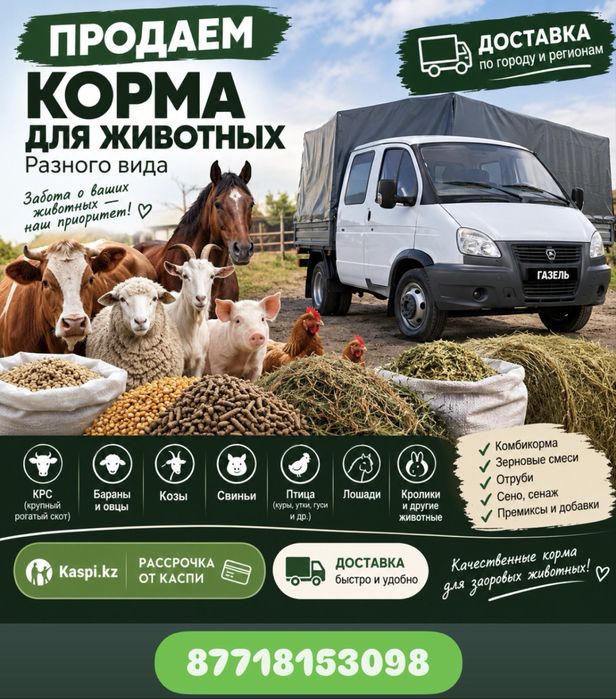 Продум корма для животных