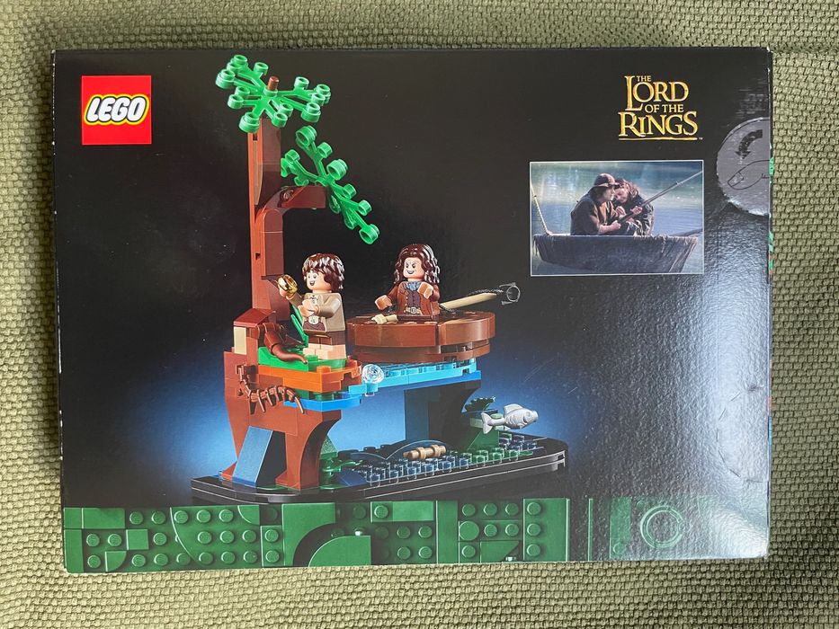 LEGO ICONS:  The Lord of the Rings The Shire (Lego 10354) + Smeagol & Deagol (Lego 40761) . Sigilate/Complete