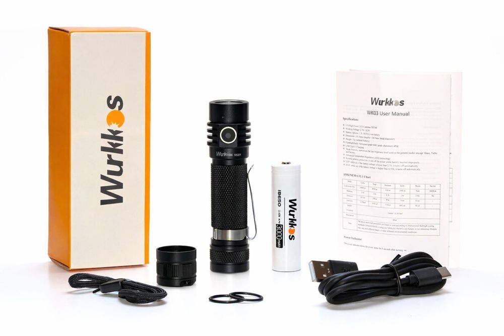 Wurkkos wk03 519a фонарь фонарик EDC