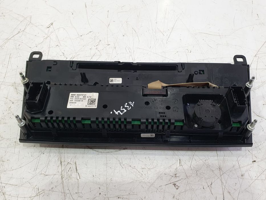 Panou clima ac 9224747 BMW Seria 7 F01/F02 (2008 - 2012) 3.0 d n57