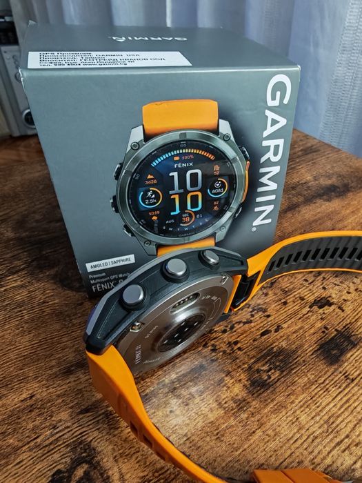 Garmin Fenix 8 Sapphire Amoled Titanium 51 mm