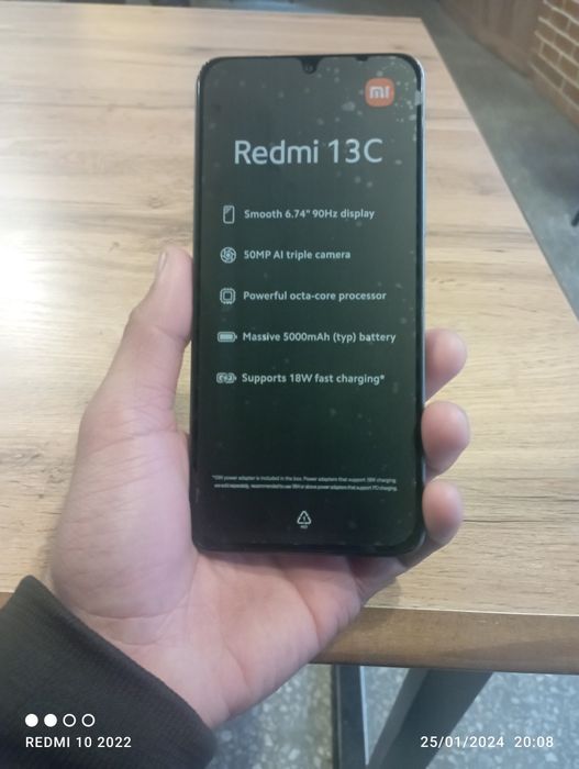 Redmi 13 c xolati yangi