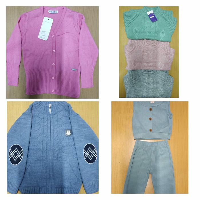 Распродажа детских вещей.