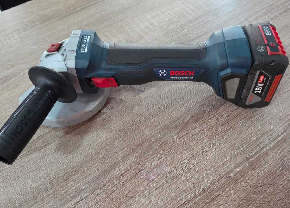 Акумулаторен ъглошлайф Bosch GWS 180-LI