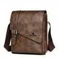 Кожена Мъжка Чанта За През Рамо