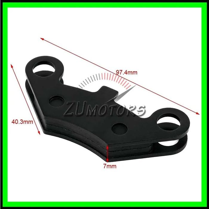 Set Placute Frana atv LINHAI 250 260 275 300 400 Fata Spate - 3 Etriere