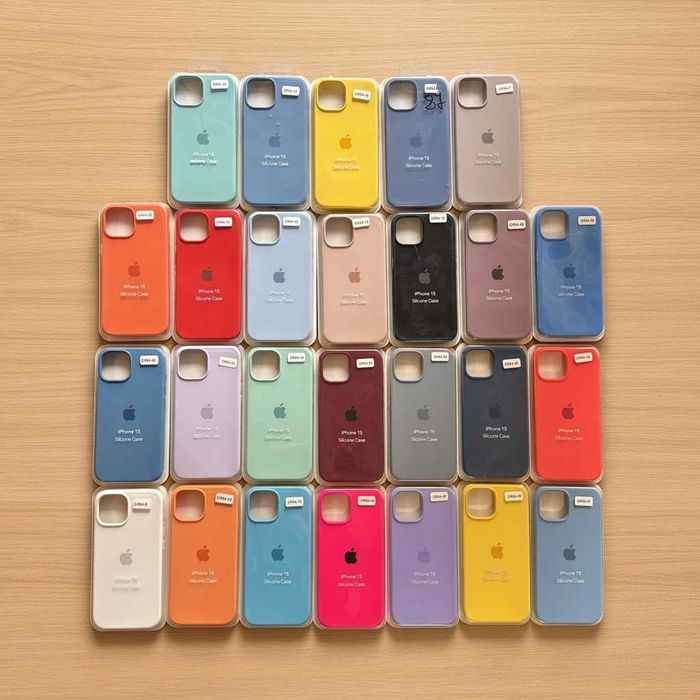 Apple Case Силиконов Кейс за iPhone 17 Pro Max 17 Air 16 Pro Max 15 Pro Max 14 Pro Max 13 Pro Max