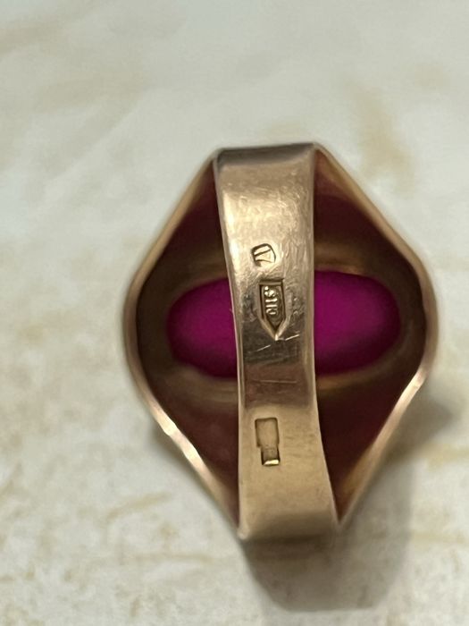 Золотое кольцо 583 и 585