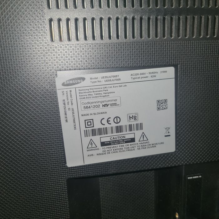 Samsung 55 инча UE55JU7005T