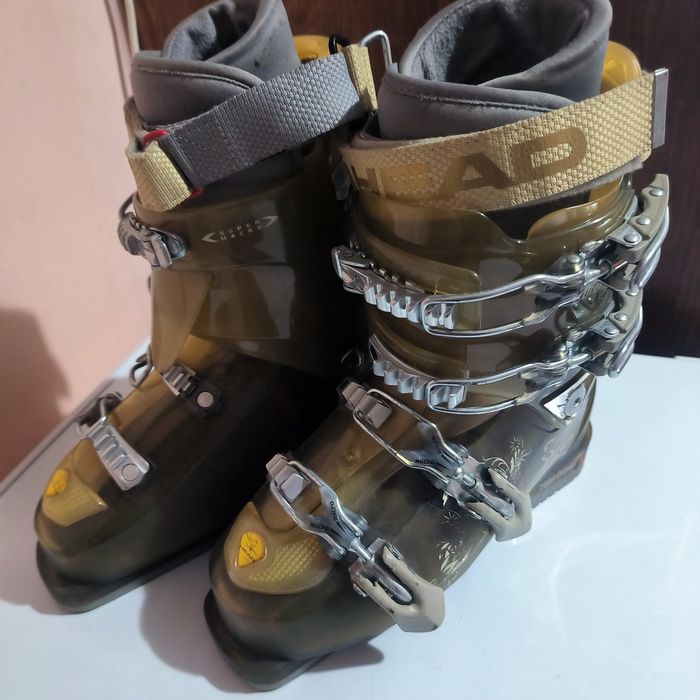 Clapari ski  HEAD 38 39 transparenti