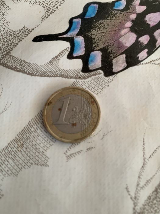 Moneda  italia 1 euro 2002