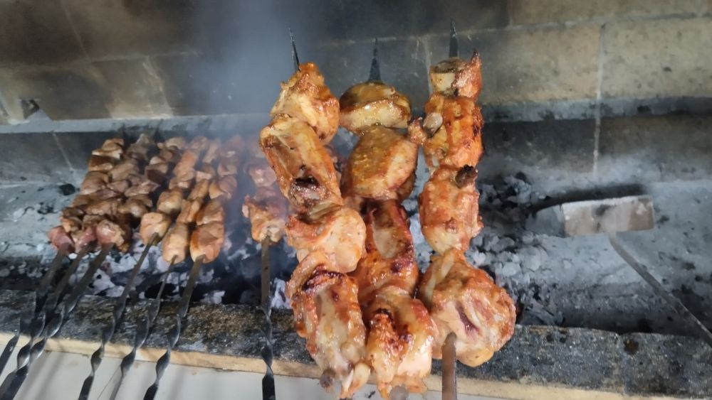 Маринованный шашлык