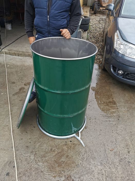 Butoaie tablă 220 litri