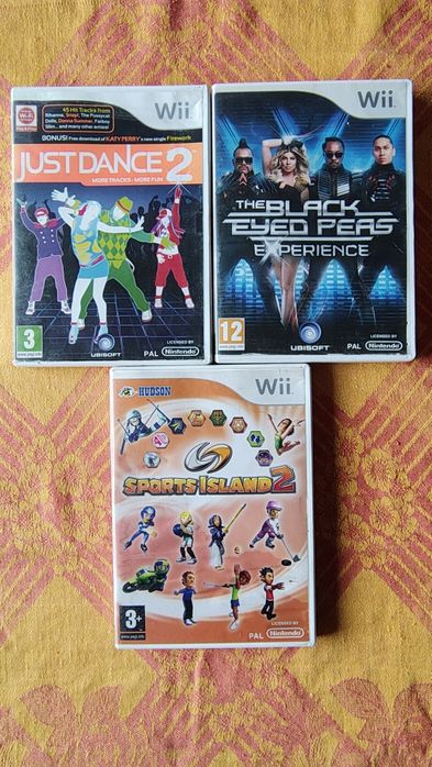 Комплект 3 игри за Nintendo Wii