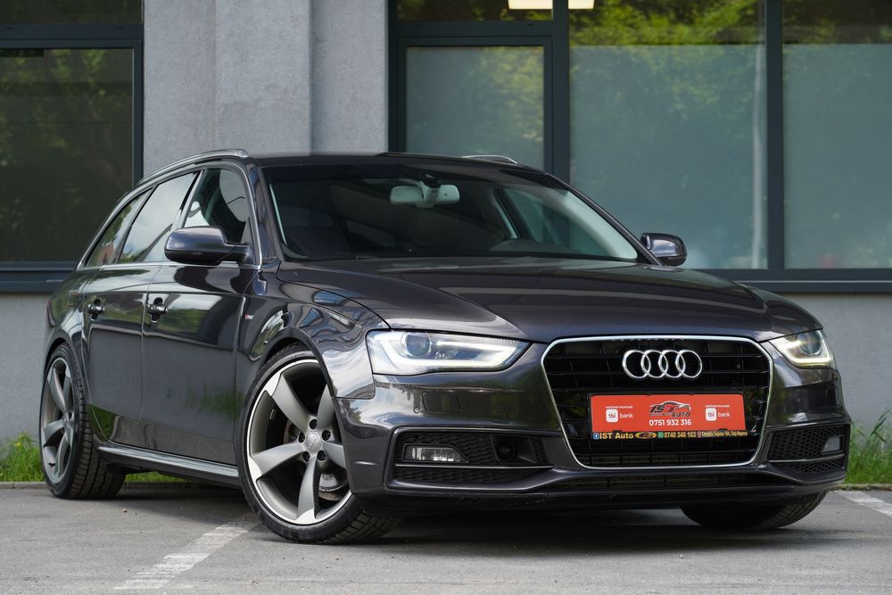Audi A4 3xS-Line 2014 2.0Diesel 177cp Automat S-Tronic • 12Luni Garantie Motor Cutie • Revizie Gratuita Ulei Distributie • Transport gratuit • Rate