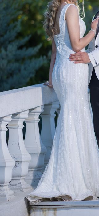 Vand rochie de mireasa Sirena+ bolero