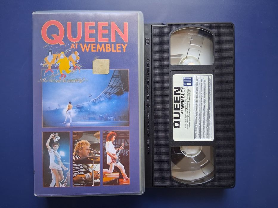 Лот Видеокасети VHS QUEEN at Wembley Freddie Mercury Tribute / 1986 го