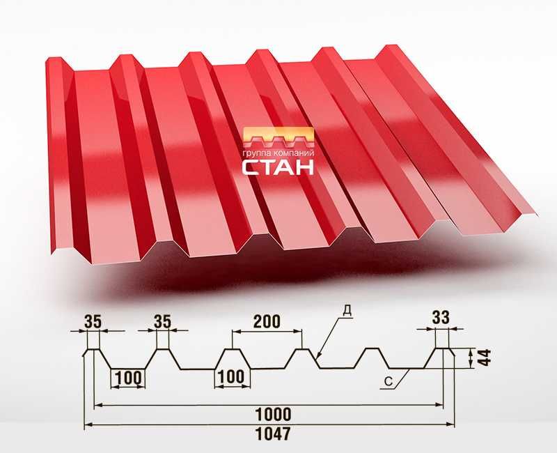 ПРОФНАСТИЛ в наличии