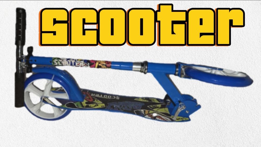 Детский самокат двухколесный scooter