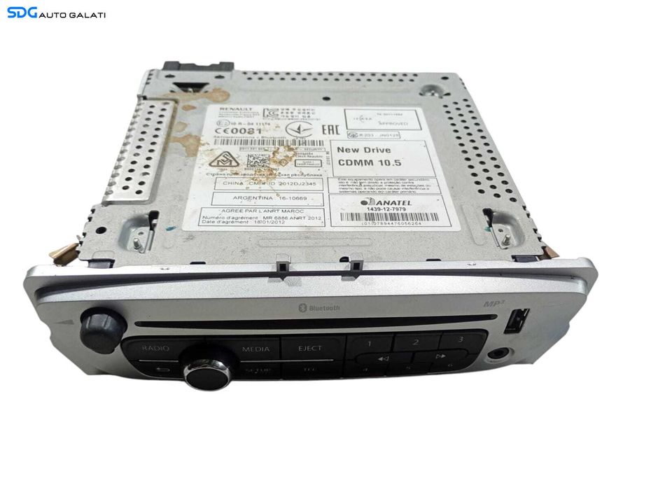 Radio CD Player Bluetooth USB MP3 Renault Scenic 3 2009 - 2016 Cod 281159184R [LC0866]