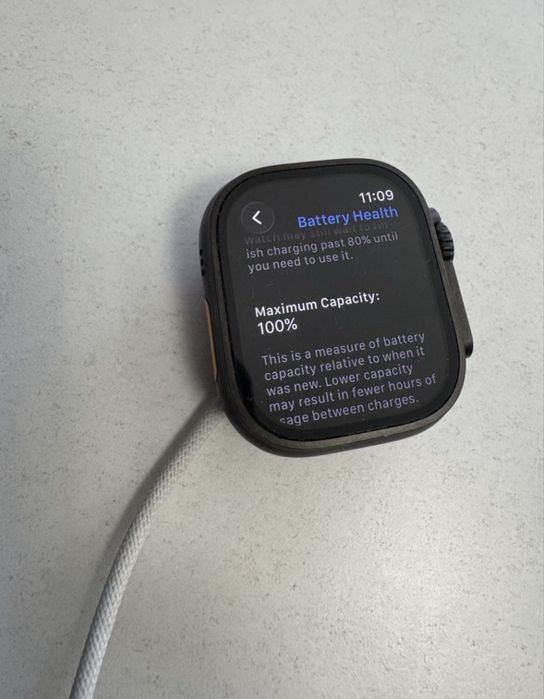 Apple watch Ultra 2 iStyle Гаранция 2г Black Titanium MILANESE TML