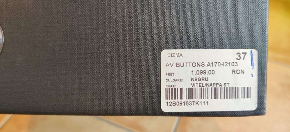 Cizme Musette AV BUTTONS