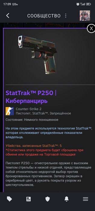 Продам весь инвентарь в CS-2
