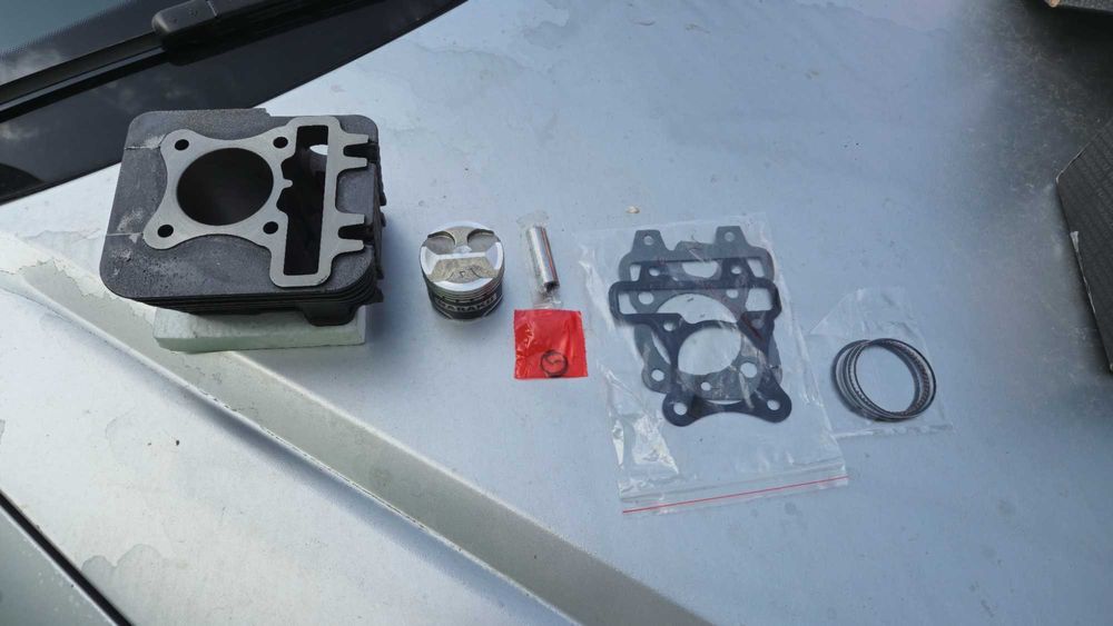 Vespa 50, Piaggio 50, бутало с цилинцър 80сс kit, за 50сс, 4T, 4V.