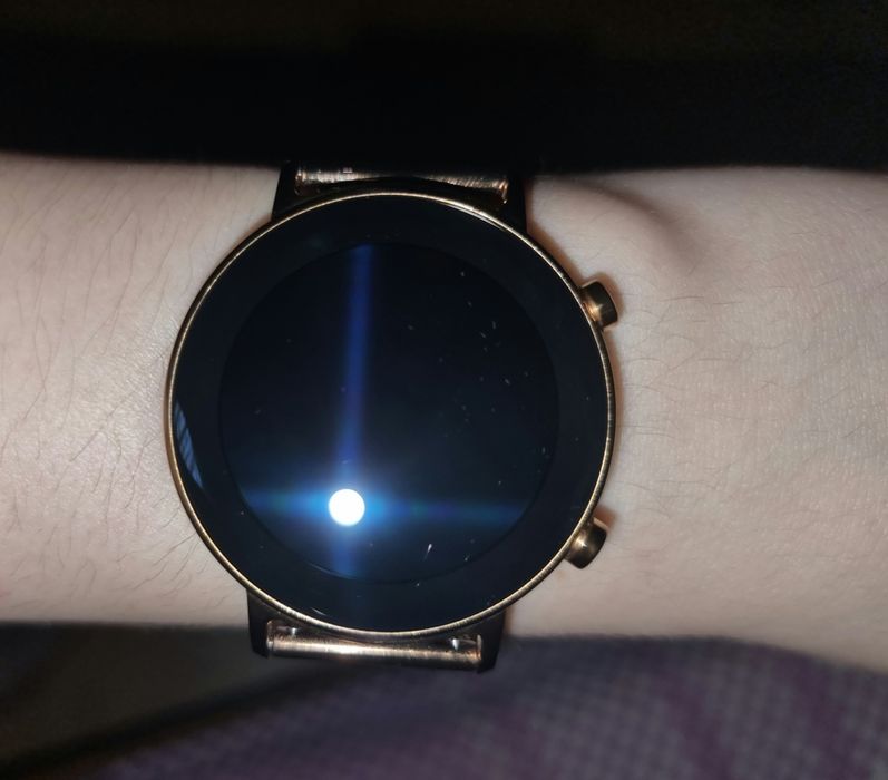 Huawei Watch GT 2 – curea metalică milanese, baterie 7–10 zile, stare foarte bună