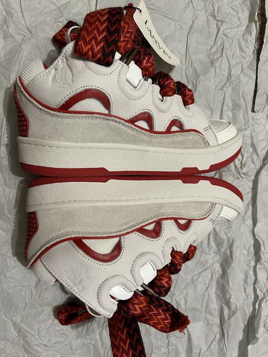 Adidasi Lanvin Curb Red