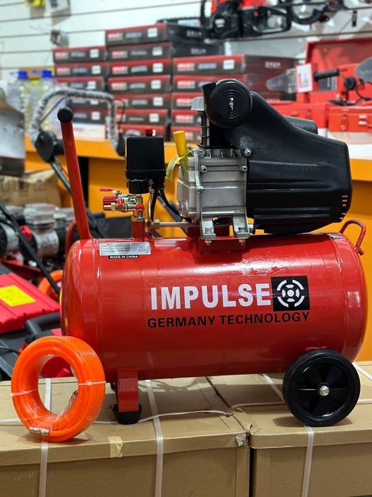 Компрессор (IMPULSE) Безмаслыный Безшумний Шумный компрессор