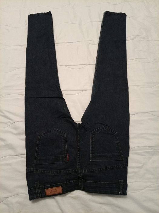 Джинсы BOBОY, размер 28, тёмно-синие, slim