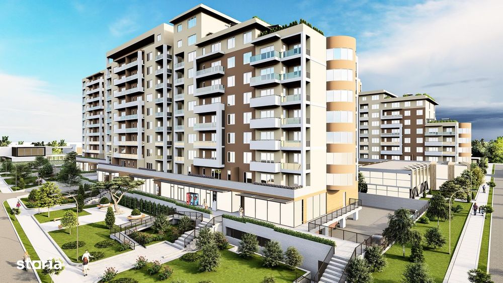 Garsonieră - 45,80 Mp Armonia Residence |Zona Coresi Tractorul| Bloc 2