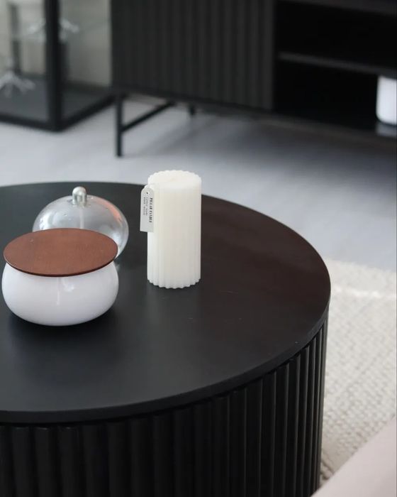 NOU Masă de cafea cu loc depozitare KIRKWOOD, lemn mango