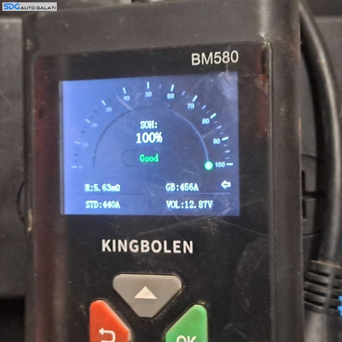 Baterie Acumulator Auto 55AH 450A ROMBAT 5554720045 Volkswagen Audi Seat Skoda Ford Opel Toyota BMW Mercedes Renault Peugeot Dacia 1999 - 2020 [B4783]