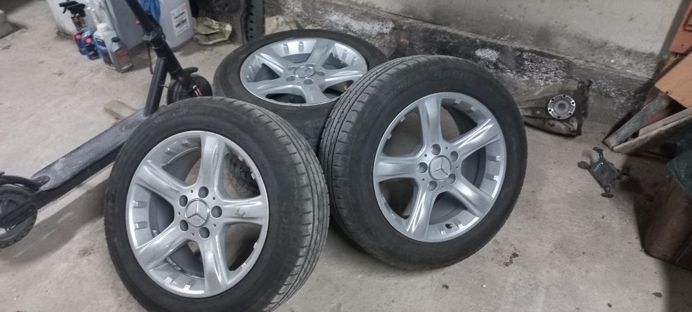 Дискі мерседес 215/55/16