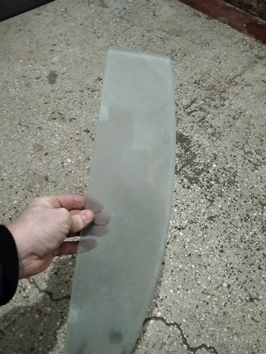 Etajera baie din sticla mata