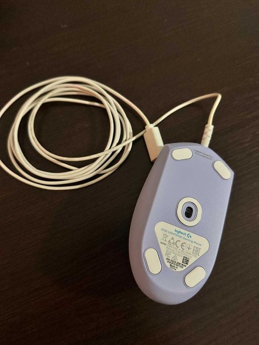 Mouse gaming Logitech G102 Lightsync, Lilac