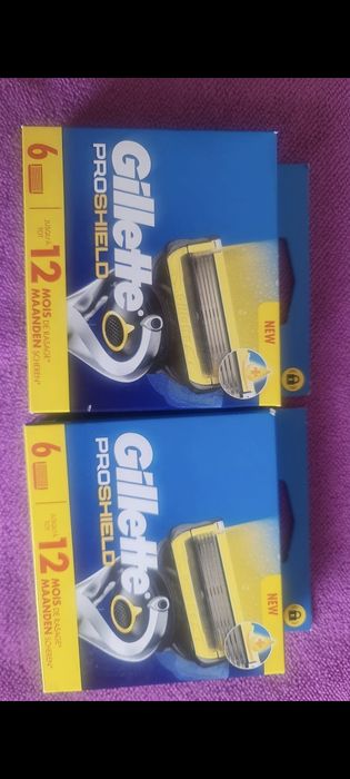 Rezerve de Ras Gillette Fusion Proshield, Originale set de 6 Bucăți