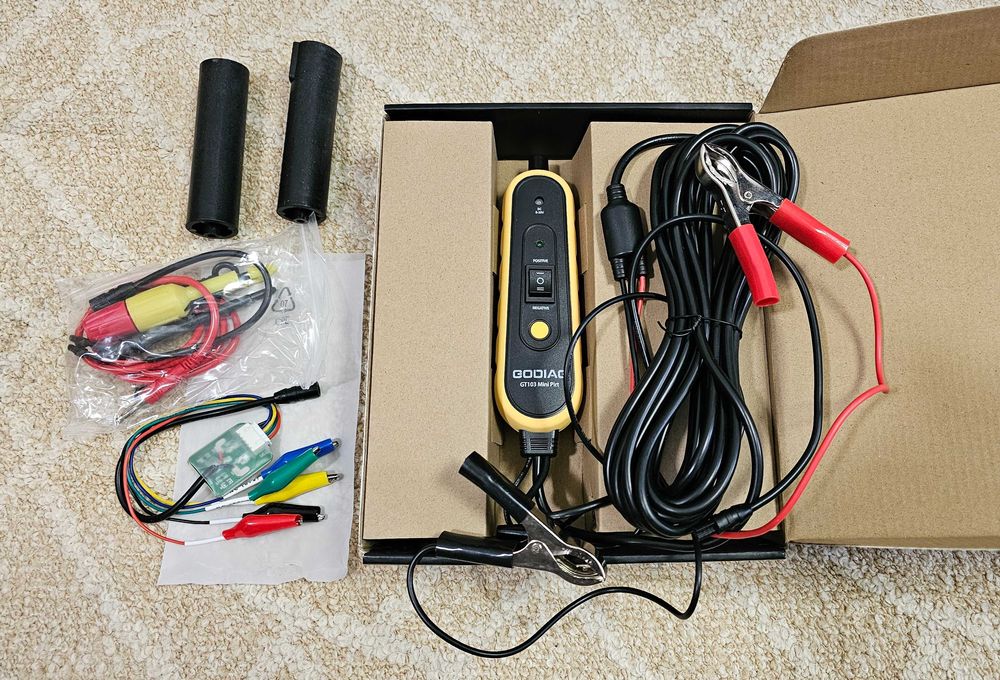 Tester GODIAG GT103 Mini Pirt circuite electrice Auto/Injectoare/Relee