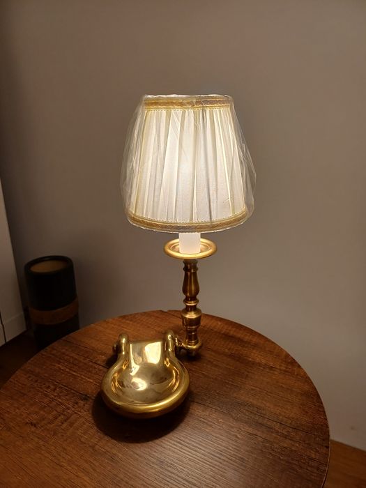 Accesoriu decorațiune lumina vintage colectie bronz Franța 1960