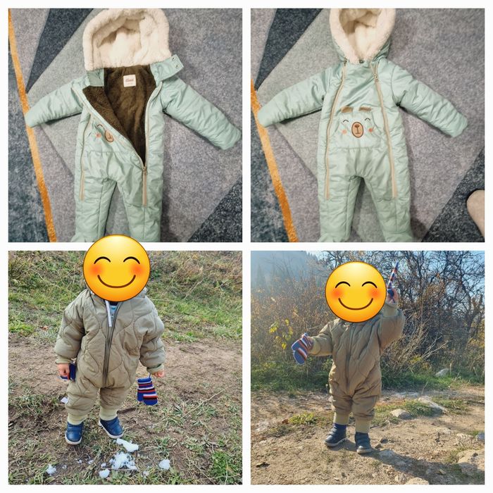 Продам б/у комбинезоны от 1 мес. до 1,5 года, Цена за каждый 7000 тенг