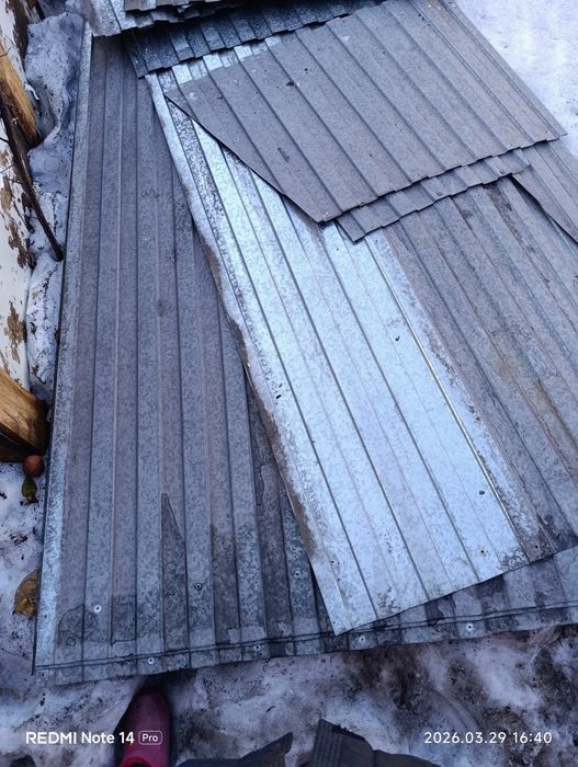 Продам профлист б/у