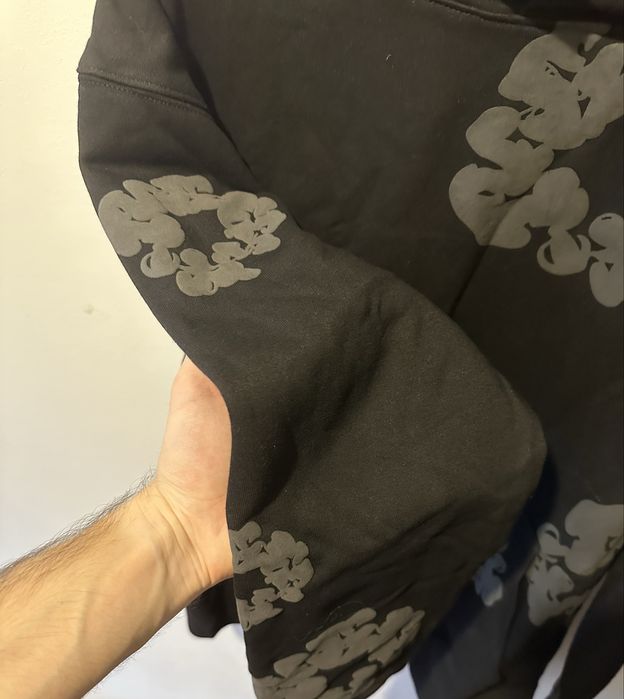 Denim Tears The Cotton Wreath Sweatshirt Black Monochrome