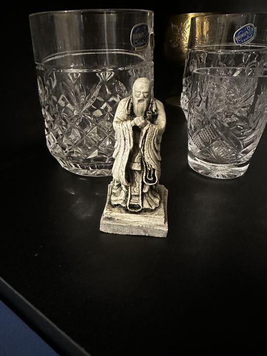 Statuete Confucius Socrate Platon Asclepios
