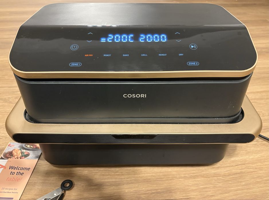 Air fryer - Friteuză cu Aer Cald Cosori Dual Blaze TwinFry, 10 litri